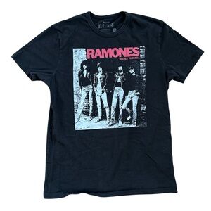 Ramones Rocket to Russia Tour Black T Shirt Sz M